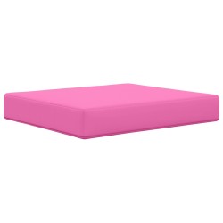 Coussin de canapé d'extérieur 2 pcs Rose Polyester 531435531435