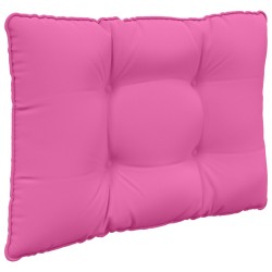 Coussin de canapé d'extérieur 2 pcs Rose Polyester 531435531435