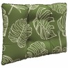 Coussin de canapé d'extérieur 2 pcs Modèle feuille Polyester 531436531436