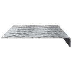 Nez de marche 5 pcs Argenté 60 x 18 x 2,5 cm Aluminium 531438531438