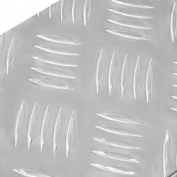 Nez de marche 5 pcs Argenté 60 x 18 x 2,5 cm Aluminium 531438531438