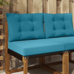 Coussin de canapé d'extérieur 2 pcs Bleu royal Polyester 531439531439