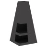 Braise Noir 50 x 50 x 100 cm Acier 531442531442