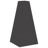 Braise Noir 50 x 50 x 100 cm Acier 531442531442
