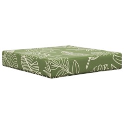 Coussin de canapé d'extérieur 3 pcs Modèle feuille Polyester 531444531444