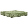 Coussin de canapé d'extérieur 3 pcs Modèle feuille Polyester 531444531444