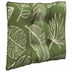 Coussin de canapé d'extérieur 3 pcs Modèle feuille Polyester 531444531444