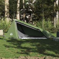 Tente de camping tunnel 1 personne vert imperméable 531445531445