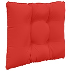 Coussin de canapé d'extérieur 3 pcs Rouge Polyester 531448531448