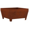 Braise Marron 80 x 80 x 43 cm Acier patiné 531451531451