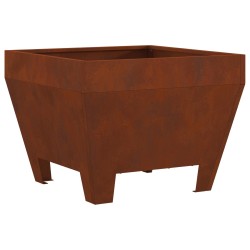 Braise Marron 50 x 50 x 38 cm Acier patiné 531452531452