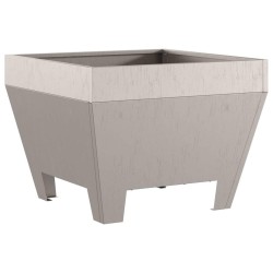 Braise Marron 50 x 50 x 38 cm Acier patiné 531452531452