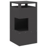 Braise Noir 50 x 50 x 100 cm Acier 531454531454