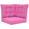 Coussin de canapé d'extérieur 3 pcs Rose Polyester 531456531456