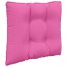 Coussin de canapé d'extérieur 3 pcs Rose Polyester 531456531456