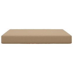 Coussin de canapé d'extérieur Taupe 80 x 80 x 8 cm Polyester 531459531459
