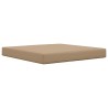 Coussin de canapé d'extérieur Taupe 80 x 80 x 8 cm Polyester 531459531459