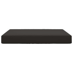 Coussin de canapé d'extérieur Noir 80 x 80 x 8 cm Polyester 531460531460