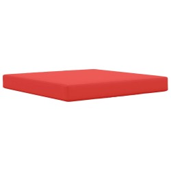 Coussin de canapé d'extérieur Rouge 80 x 80 x 8 cm Polyester 531461531461