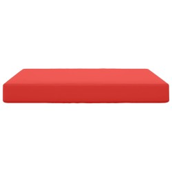 Coussin de canapé d'extérieur Rouge 80 x 80 x 8 cm Polyester 531461531461