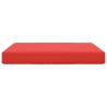 Coussin de canapé d'extérieur Rouge 80 x 80 x 8 cm Polyester 531461531461