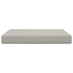 Coussin de canapé d'extérieur Gris 80 x 80 x 8 cm Polyester 531462531462