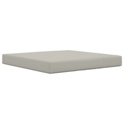 Coussin de canapé d'extérieur Gris 80 x 80 x 8 cm Polyester 531462531462