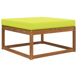 Coussin de canapé d'extérieur Vert 80 x 80 x 8 cm Polyester 531463531463
