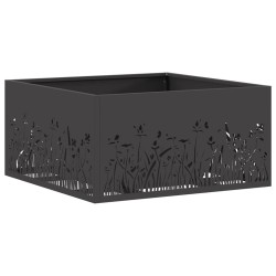 Foyer de cheminée Noir 60 x 60 x 30 cm Acier 531464531464