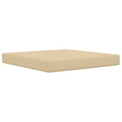 Coussin de canapé d'extérieur Beige 80 x 80 x 8 cm Polyester 531465531465