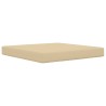 Coussin de canapé d'extérieur Beige 80 x 80 x 8 cm Polyester 531465531465