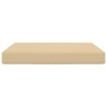 Coussin de canapé d'extérieur Beige 80 x 80 x 8 cm Polyester 531465531465