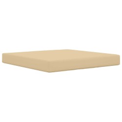 Coussin de canapé d'extérieur Beige 80 x 80 x 8 cm Polyester 531465531465