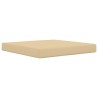 Coussin de canapé d'extérieur Beige 80 x 80 x 8 cm Polyester 531465531465