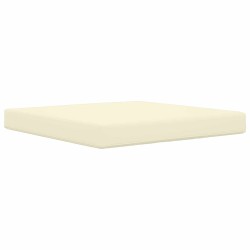 Coussin de canapé d'extérieur Crème 80 x 80 x 8 cm Polyester 531466531466
