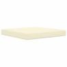 Coussin de canapé d'extérieur Crème 80 x 80 x 8 cm Polyester 531466531466
