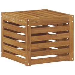 Banc de Jardin Naturel 43 x 43 x 37 cm Bois d'Acacia Massif 531472531472