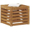 Banc de Jardin Naturel 43 x 43 x 37 cm Bois d'Acacia Massif 531472531472