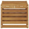 Banc de Jardin Naturel 43 x 43 x 37 cm Bois d'Acacia Massif 531472531472