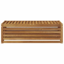 Banc de Jardin Naturel 115 x 43 x 37 cm Bois d'Acacia Massif 531478531478