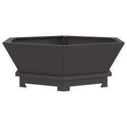 Foyer de cheminée Noir 75 x 75 x 28 cm Acier 531479531479