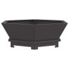 Foyer de cheminée Noir 75 x 75 x 28 cm Acier 531479531479