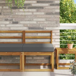 Coussin de canapé d'extérieur Anthracite 60 x 60 x 8 cm 531483531483