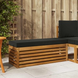 Banc de jardin pliant Bois d'Acacia Massif Naturel 531484531484
