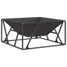 Braise Noir 80 x 80 x 40 cm Acier 531489531489
