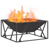Braise Noir 80 x 80 x 40 cm Acier 531489531489