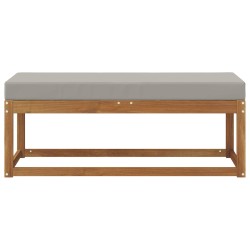 Banc de Tabouret Gris Naturel et Clair 115 x 43 x 37 cm 531491531491