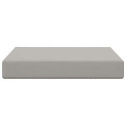Coussin de canapé d'extérieur Gris 60 x 60 x 8 cm Polyester 531496531496