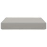 Coussin de canapé d'extérieur Gris 60 x 60 x 8 cm Polyester 531496531496