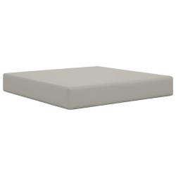 Coussin de canapé d'extérieur Gris 60 x 60 x 8 cm Polyester 531496531496